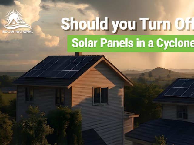 Should You Turn Off Solar Panels in a Cyclone