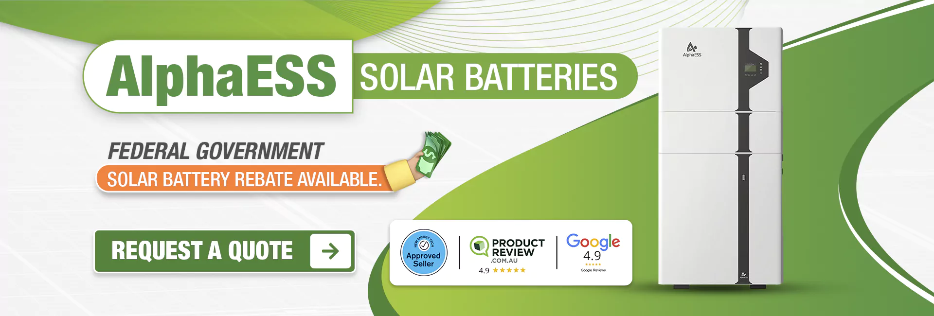 AlphaESS BATTERY Banner