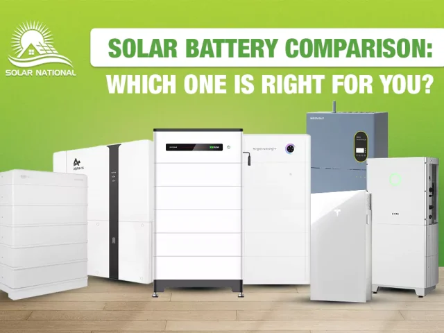 Solar Battery Comparison: Which One Is Right for You?