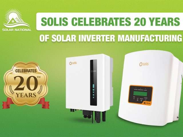 Solis Celebrates 20 Years of Solar Inverter Manufacturing