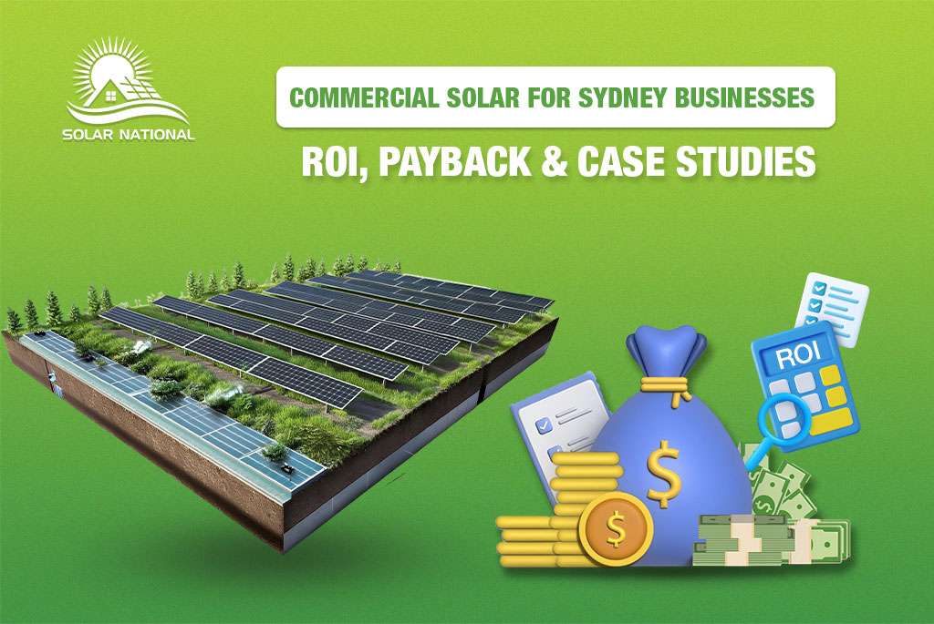 Commercial Solar for Sydney Businesses , ROI, Payback & Real Case Studies