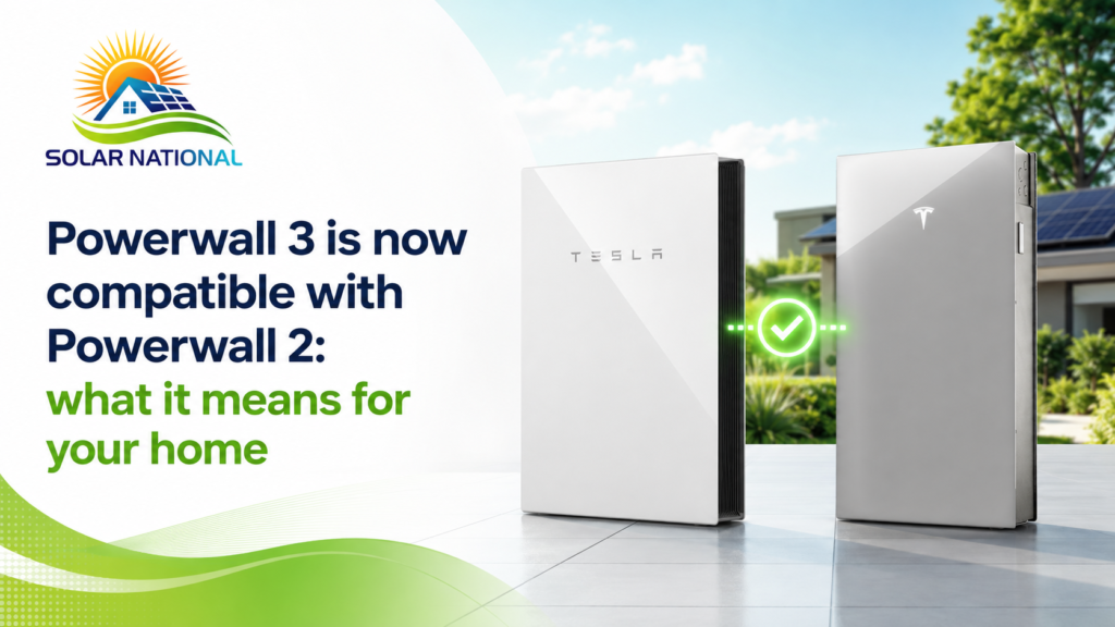 tesla powerwall 3 is now Compatible with tesla powerwall 2