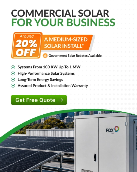 Commercial Solar for your business - Moble Banner