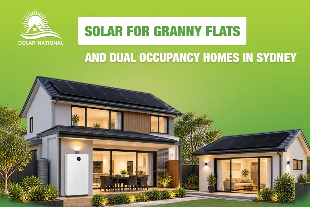 Solar for Granny Flats and Dual Occupancy Homes in Sydney